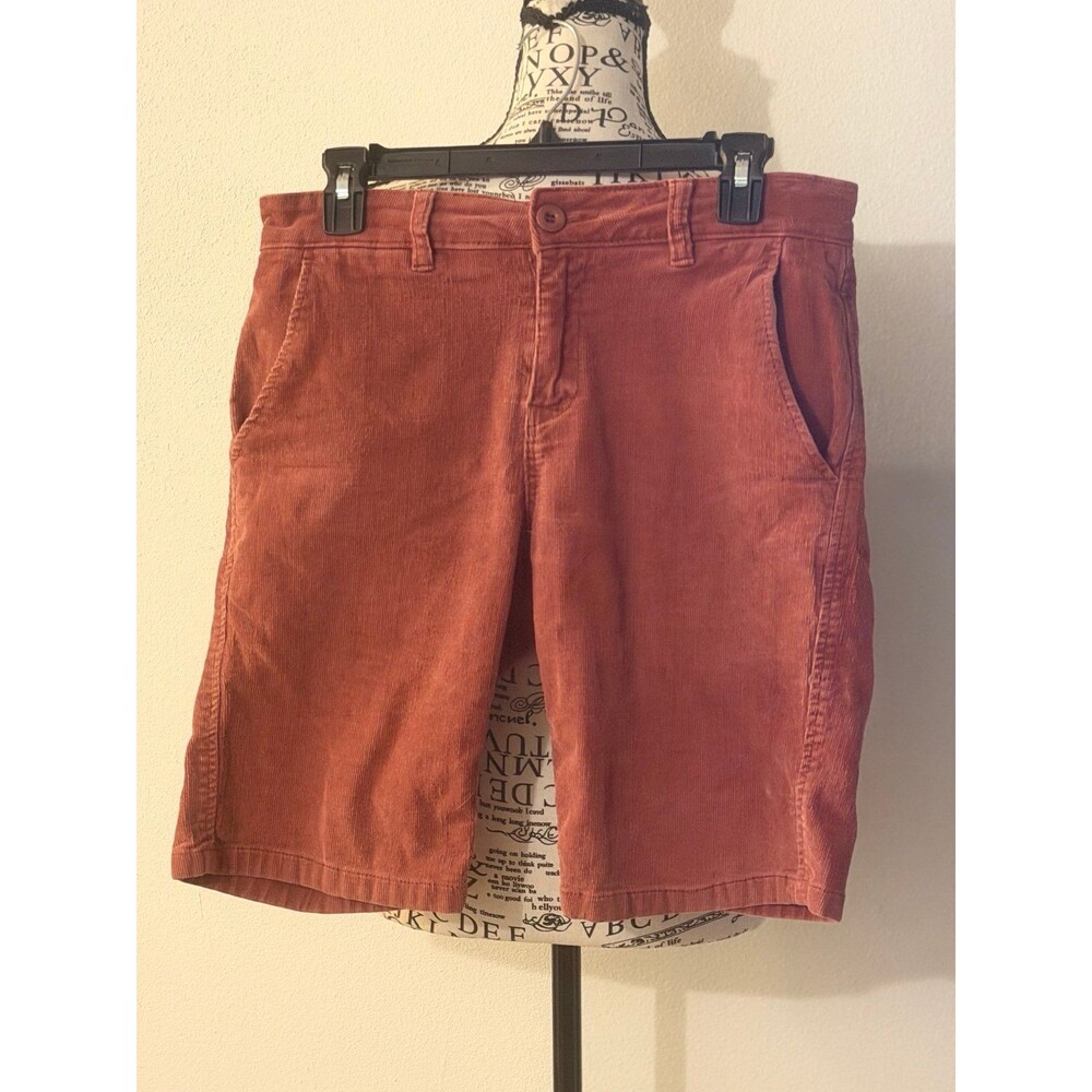 Ezekiel Corduroy Shorts size 30 Red
